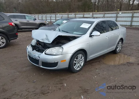 2007 Volkswagen Jetta Wolfsburg Edition из США, поврежденный, VIN 3VWEF71K27M067569